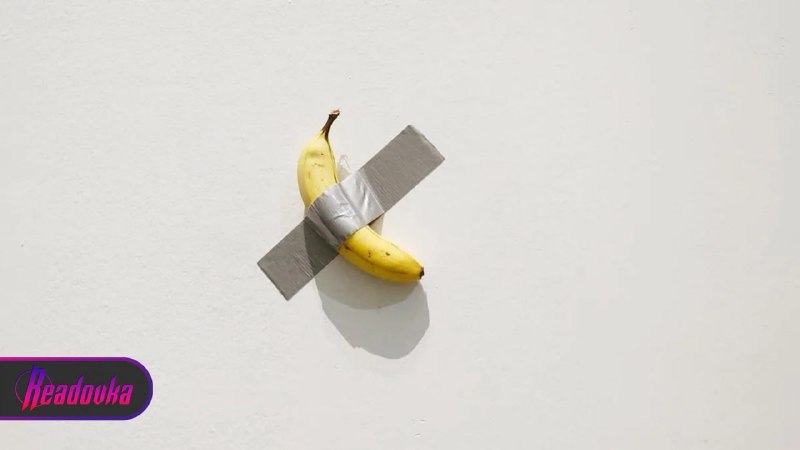 Во Франции украли арт-объект стоимостью $6,2 млн — банан, приклеенный к стене