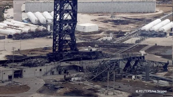 Восстановление площадки на мысе Канаверал после взрыва ракеты New Glenn займет около двух лет
