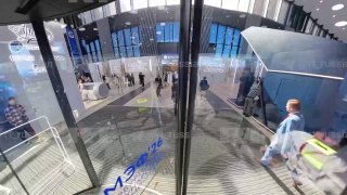 Обстановка на ПМЭФ в Петербурге в объективе камеры 360°