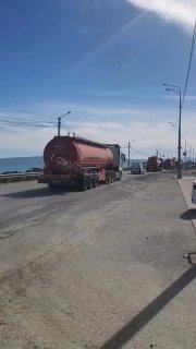 Колонна бензовозов под охраной ПВО прорвалась в Крым