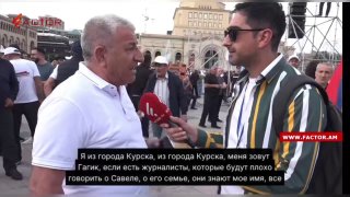 Прибывший из РФ избиратель заявил, что его не волнует судьба Армении
