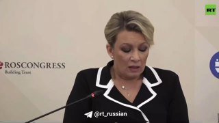 Мария Захарова на ПМЭФ о масштабе информационного кризиса в современной Европе