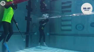Пожилой поляк установил мировой рекорд в фридайвинге, проплыв 120 метров под водой на одном дыхании