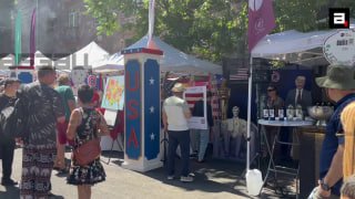 В Ереване на фестивале вина обнаружили стенд Госдепартамента США