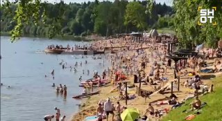 Подмосковье превратилось в курорты Черного моря — пляжи забиты из-за адской жары