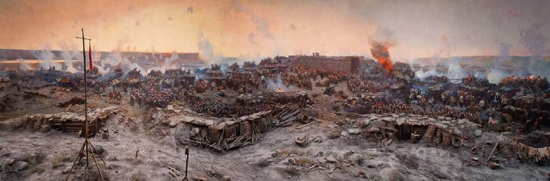 История создания и спасения панорамы «Оборона Севастополя»
