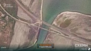 Опубликованы спутниковые снимки последствий удара по Чонгарскому мосту