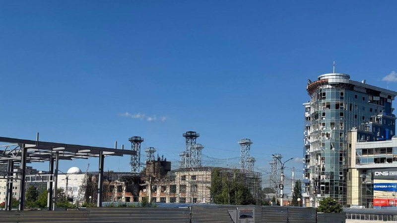Прилет ракеты FP-5 «Фламинго» по заводу «ВНИИР-Прогресс» в Чебоксарах