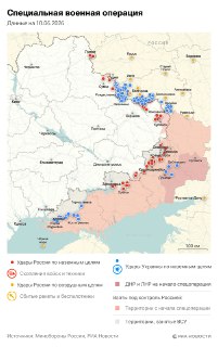 Обстановка в зоне спецоперации и дипломатические заявления на 10 июня