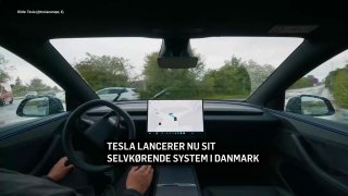 Автопилот Tesla FSD совершил ряд нарушений ПДД в Дании