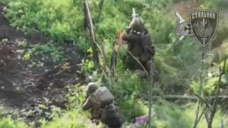 Окопный бой 42-й гвардейской дивизии южнее Орехова