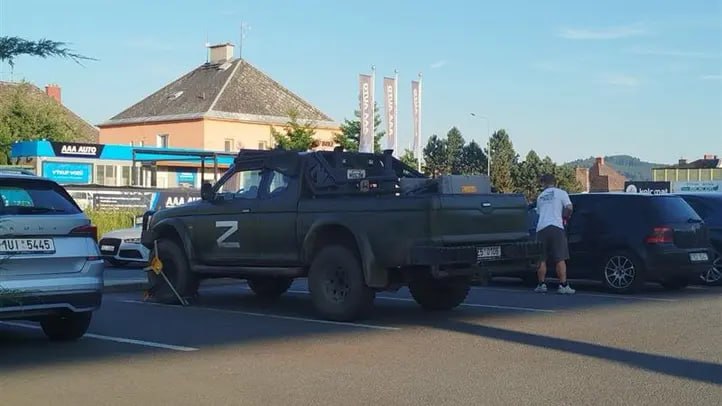 В Чехии возбуждено уголовное дело против автомобилиста с символикой Z на машине