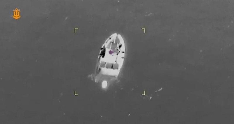 ВМС Украины опубликовали кадры уничтожения российского БЭКа в Чёрном море