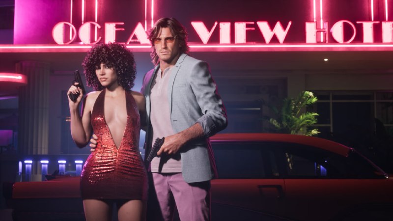 Rockstar показали скриншоты из Vintage Vice City