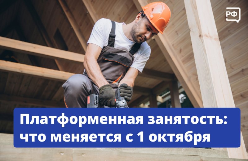 В России утвердили правила регулирования платформенной занятости