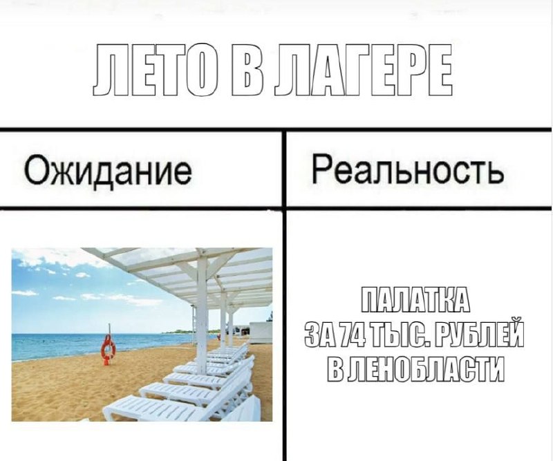 Дефицит мест в детских лагерях Петербурга и Крыма