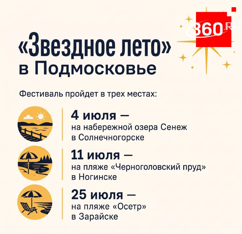 В Подмосковье стартует серия спортивных тренировок «Звездное лето» со звездами спорта