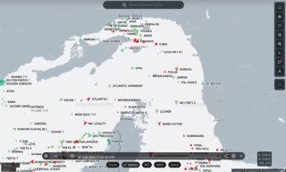 Трафик в Ормузском проливе: использование иранской схемы движения и скрытые суда