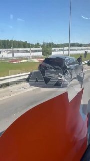 Массовая авария под Нижним Новгородом: самосвал протаранил 17 легковых машин