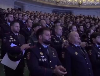 Адама Кадырова наградили медалью в честь юбилея ГИБДД