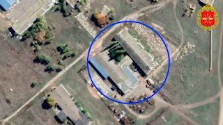 Удар дрона-камикадзе «Герань-2 сикер» по складу в Николаевской области