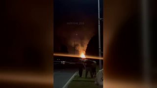 В Белгородской области горит территория управления магистральных газопроводов
