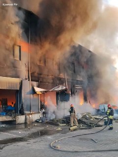 В Кривом Роге уничтожено отделение «Новой Почты» и партия дронов