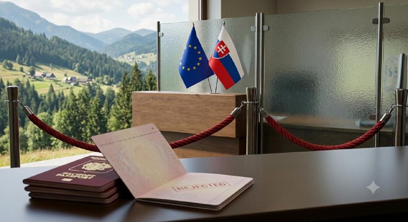 Визовый центр Словакии в России временно прекратил выдачу шенгенских виз