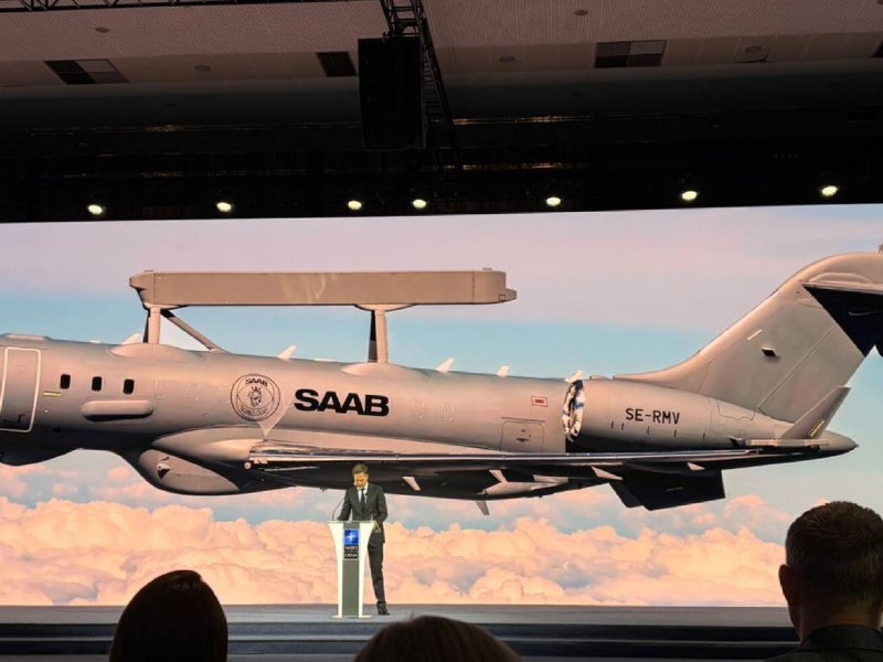 НАТО планирует закупить шведские самолёты Saab GlobalEye для замены американских E-3