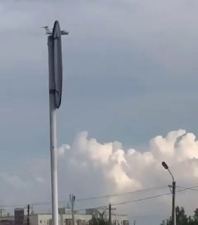 Борт А-50У возвращается с задания по обнаружению БПЛА, атаковавших Омский НПЗ