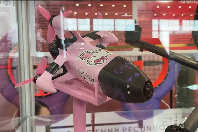 На выставке в Казани показали дрон-перехватчик с Hello Kitty