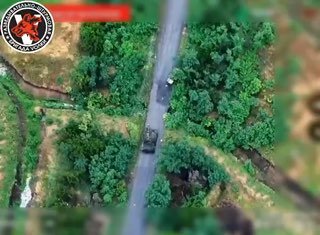 Украинский танк уничтожен дроном под Славянском