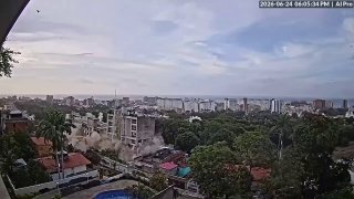 В Венесуэле зафиксированы обрушения зданий в результате мощных землетрясений