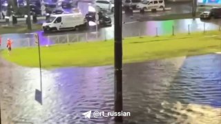 В Санкт-Петербурге прошли сильные ливни
