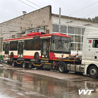Вильнюс передал Украине два списанных троллейбуса