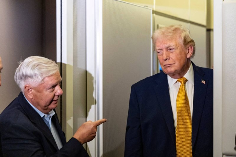 Дональд Трамп выразил соболезнования в связи со смертью сенатора Линдси Грэма