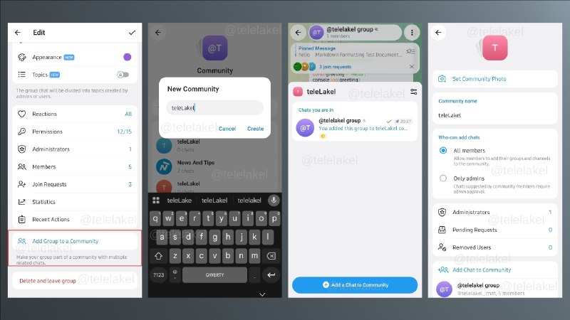 Telegram получил обновление с функциями «Сообщества» и улучшенным ИИ