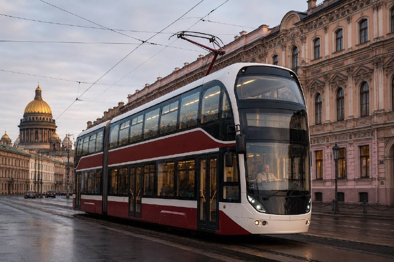 В Петербурге может появиться двухэтажный трамвай