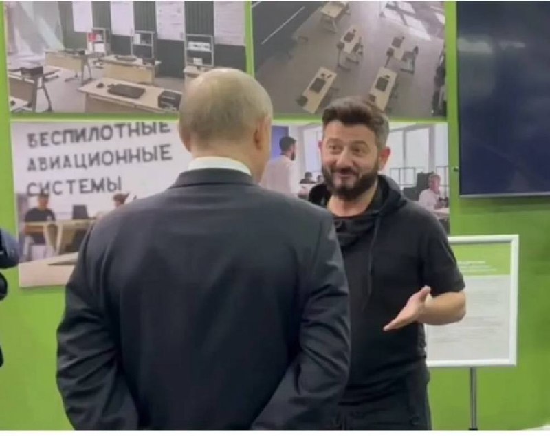 Михаил Галустян представил Путину новое телешоу «Битва дронов»