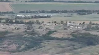 Прилет четырех ФАБ-250 по пункту управления БПЛА ВСУ в Новопавловке