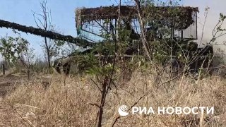 Танки Т-90М "Прорыв" уничтожили пункты управления БПЛА ВСУ в Запорожской области