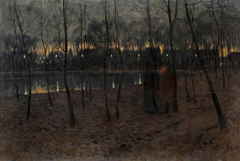 О картине «Встреча в сумерках» (1909 год)