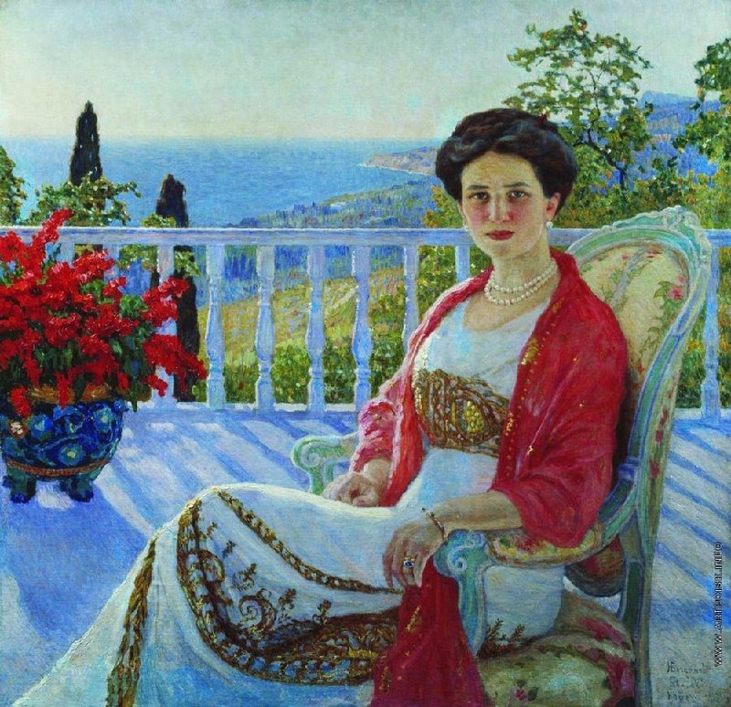 История портрета княжны Ирины Романовой работы Н. Богданова-Бельского
