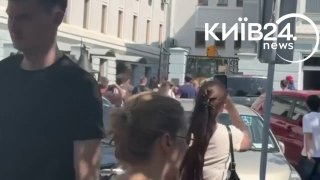 В Киеве во время протеста против отставки Фёдорова произошла попытка задержания военнослужащего