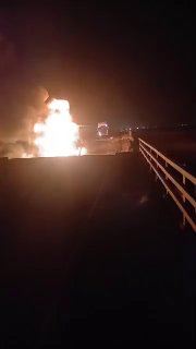 ВВС США уничтожили мост между иранскими городами Бендер-Аббас и Бандар-Джаск