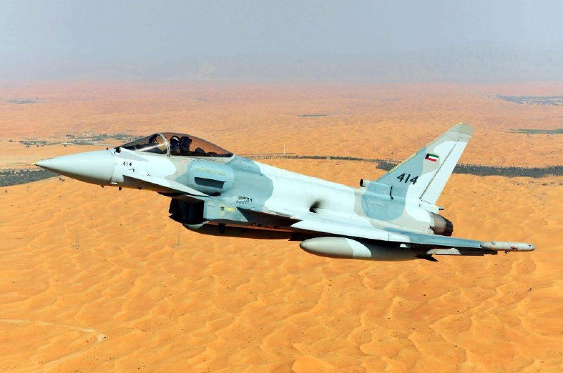 Иранская ракета уничтожила два истребителя Eurofighter Typhoon в Кувейте