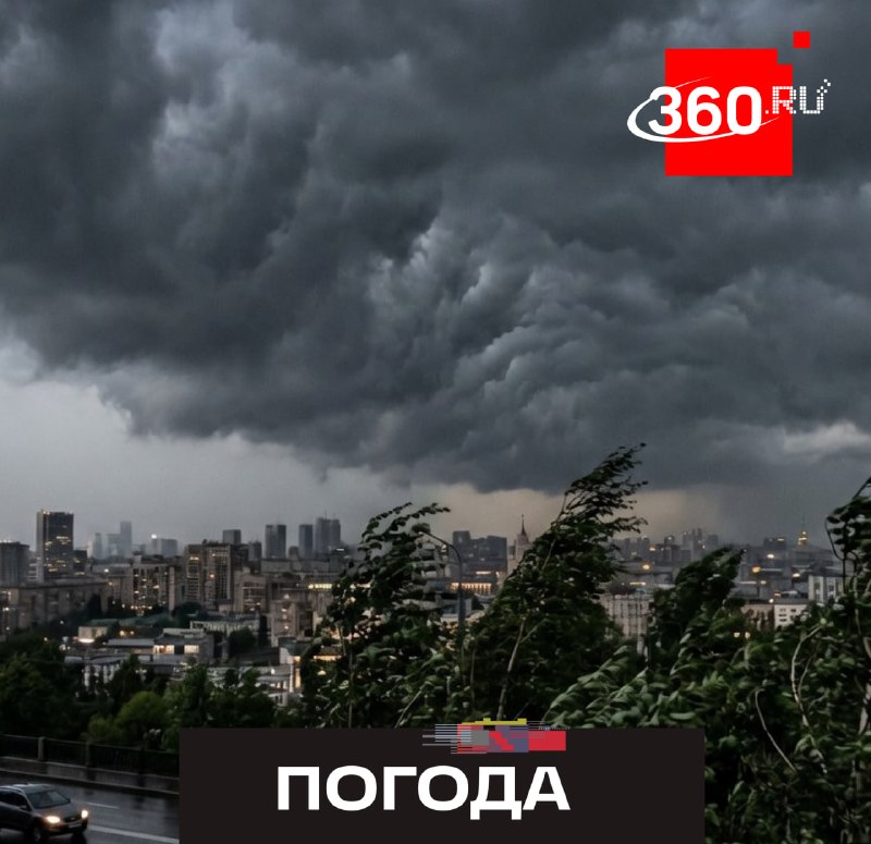 В Москве и Подмосковье объявлен «желтый» уровень погодной опасности из-за непогоды