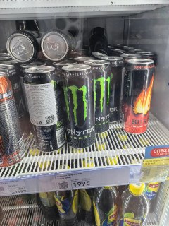 В Москве заметили энергетик Monster по цене 199 рублей