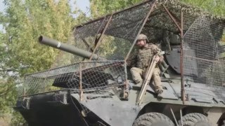 Расчёт 2С23 «Нона-СВК» ведёт боевую работу на Покровском направлении.