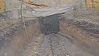 Ударные FPV-дроны уничтожили боевую технику ВСУ в Харьковской области.